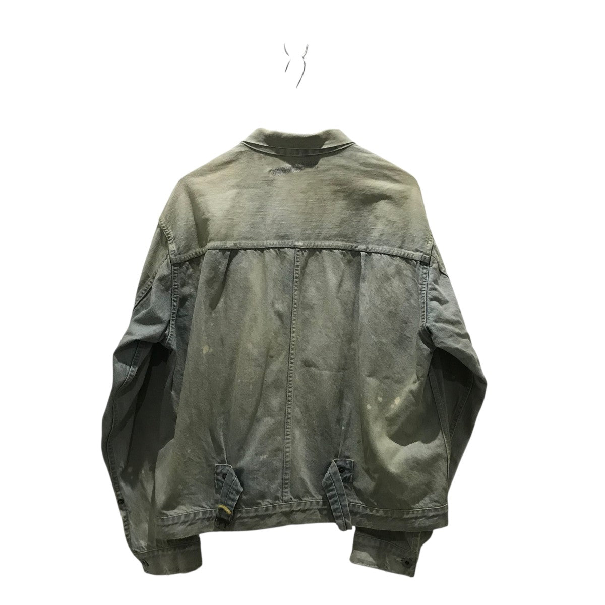 【サイズ 1】A.PRESSE デニム　ワークジャケット ミリタリー ジャケット A.PRESSE - アプレッセ 2025 STYLE2 デニムジャケット1st Type