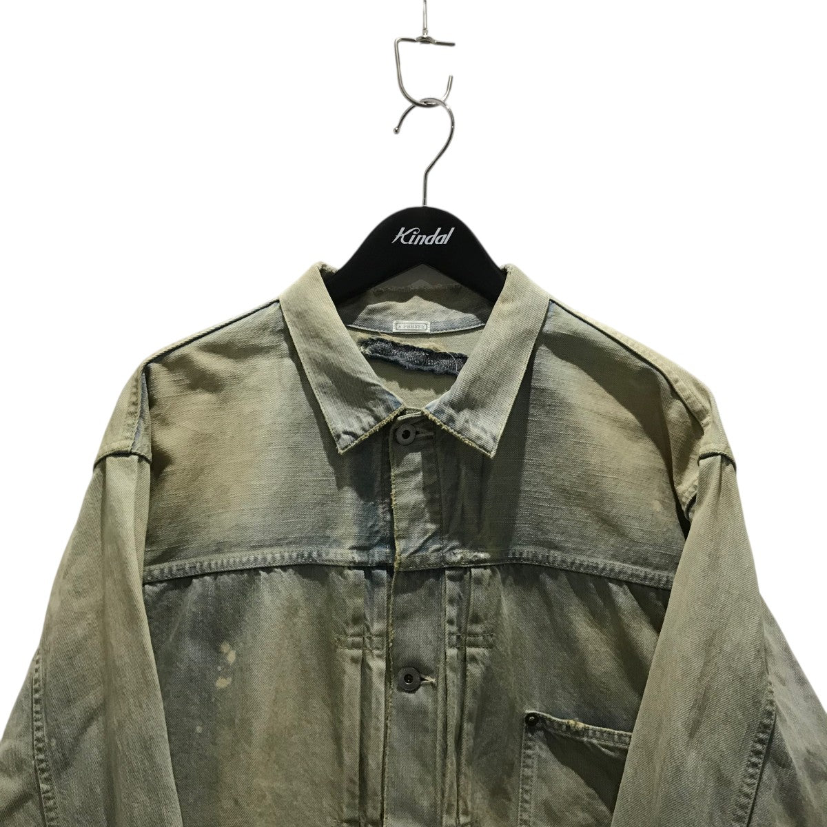 ジャケット・アウター A.PRESSE24SS UnknownVintageDenimCoverall A.PRESSE - Vintage Coverall Jacket – IN MY BOOK STORE