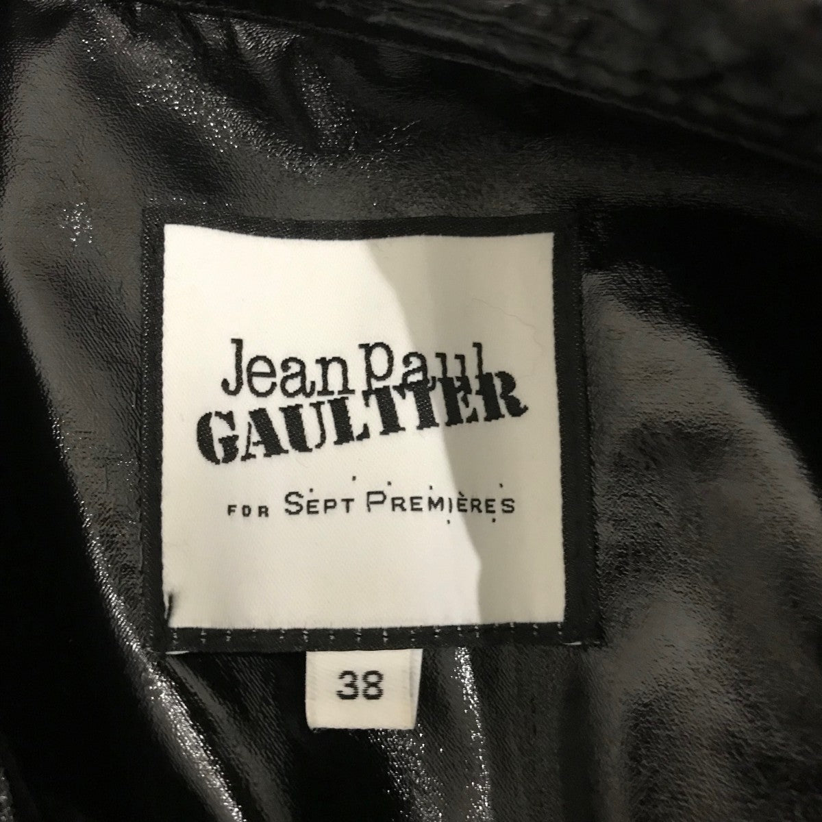 Jean Paul GAULTIER×SEPT PREMIERES エナメルトレンチコート