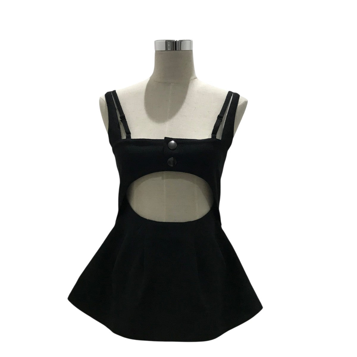 【値下げ】LE CIEL BLEU Layered Vest ビスチェ 25A63617 グレー サイズ：36 (EC) LE CIEL BLEU(ルシェルブルー) 【Layered Vest】ビスチェ