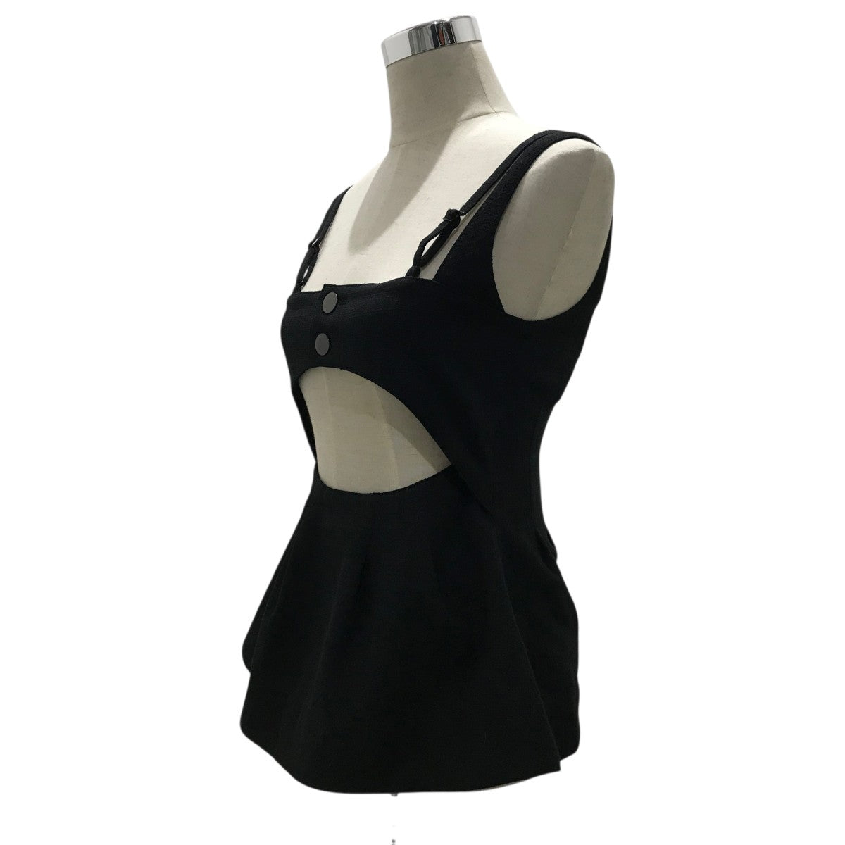 LE CIEL BLEU レザーベスト LE CIEL BLEU(ルシェルブルー) 【Layered Vest】ビスチェ