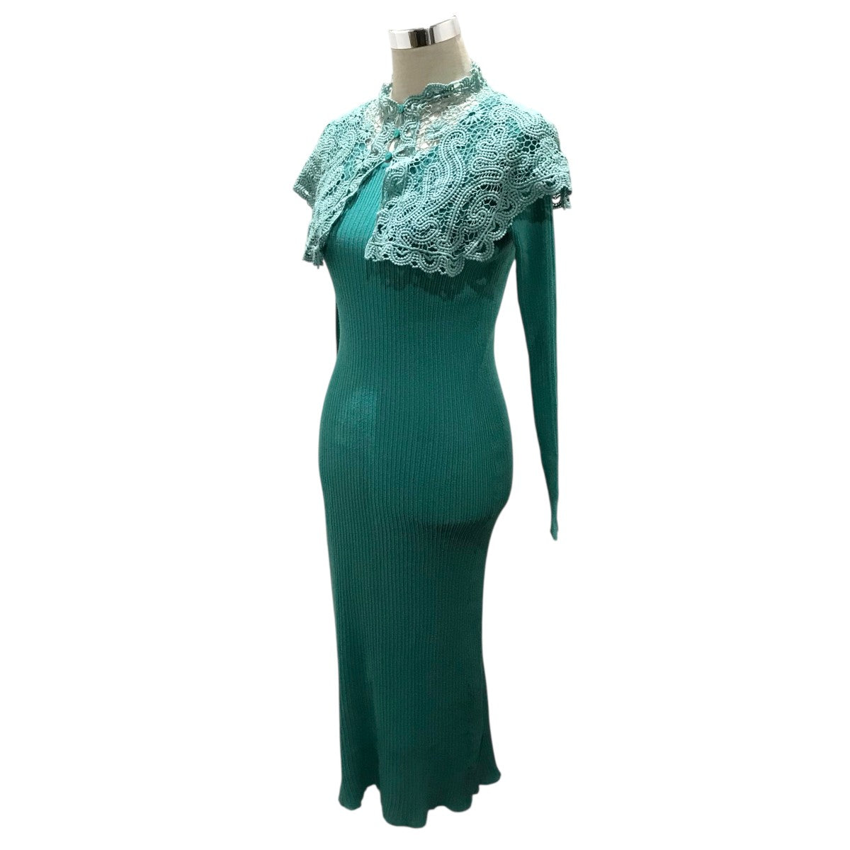 AMERI 【LACE COLLAR SET DRESS】レースカラーセットワンピース 古着・中古-3枚目のアイテム画像