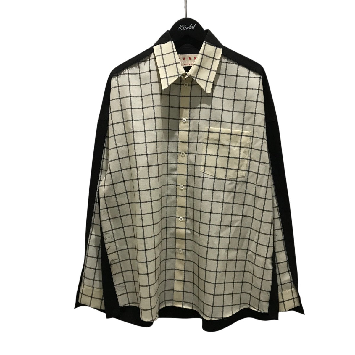 MARNI(マルニ) WOOL CHECK SHIRT MAIZEシャツジャケット