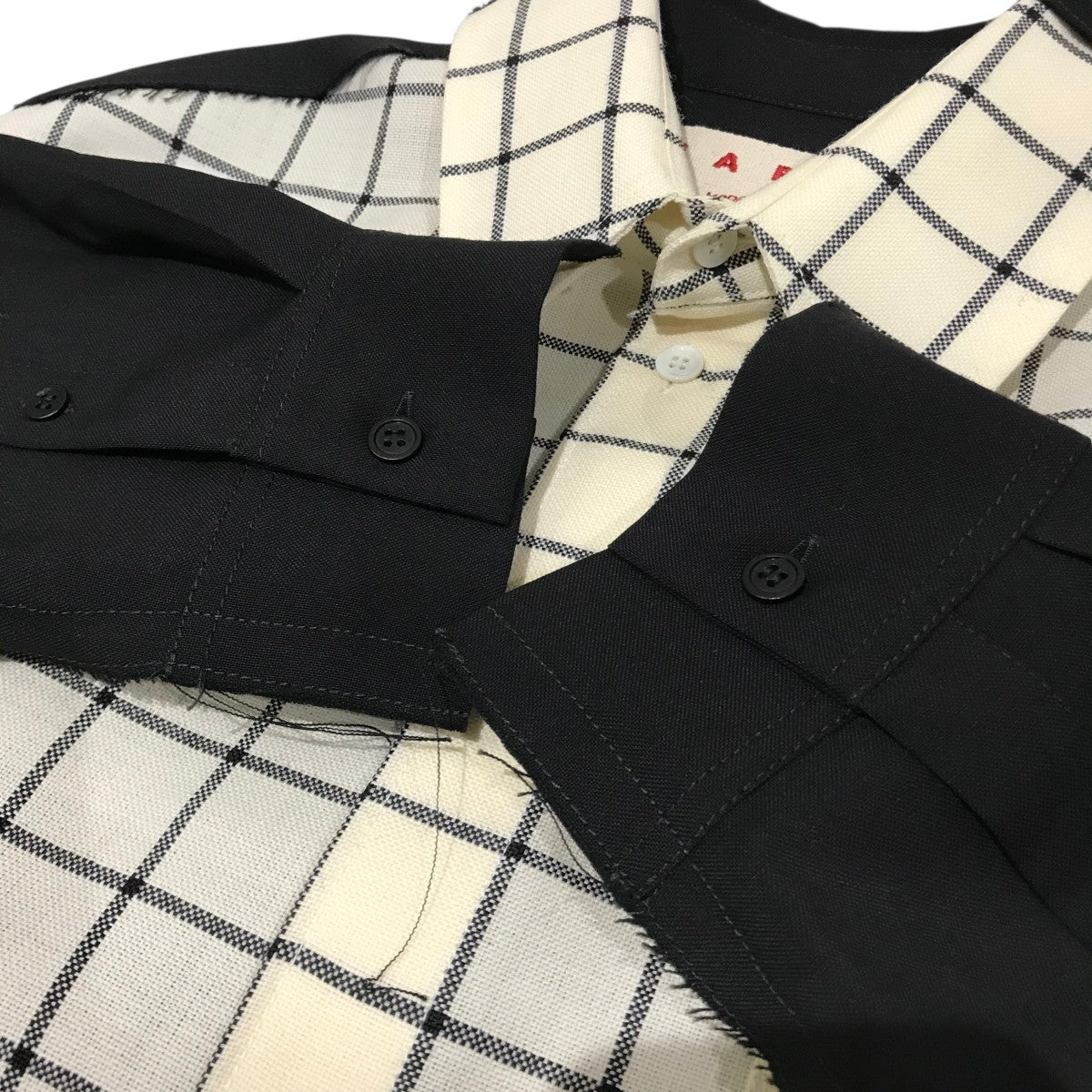 MARNI(マルニ) WOOL CHECK SHIRT MAIZEシャツジャケット
