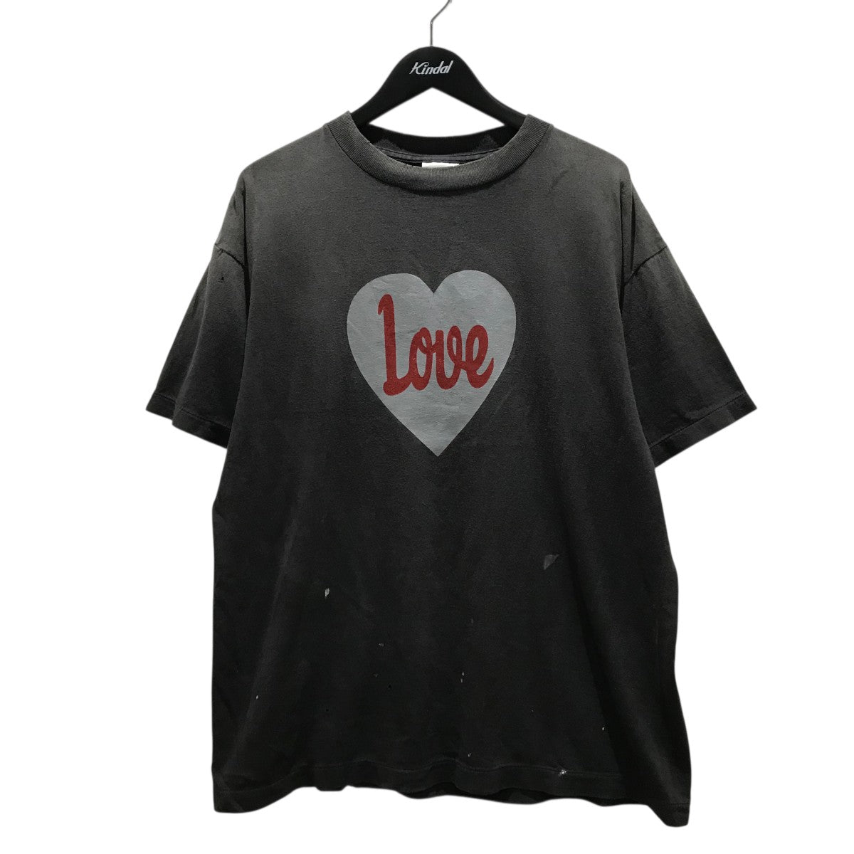 セントマイケル SAINT MICHAEL プリント Tシャツ 半袖 綿 黒 セントマイケル SAINT MICHAEL 25SS プリントTシャツ SS TEE