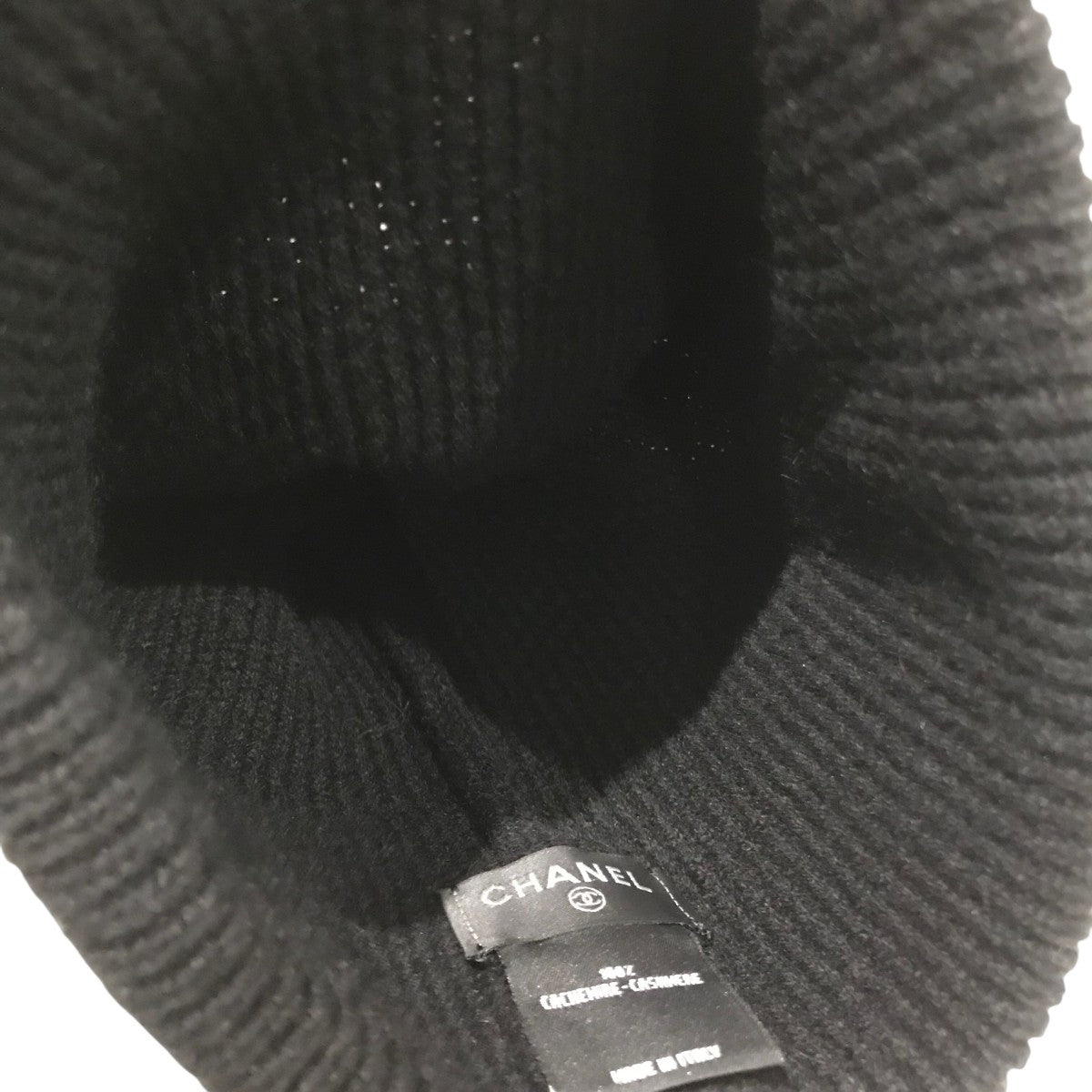 CHANEL(シャネル) 24Bココマークカシミヤニットキャップ