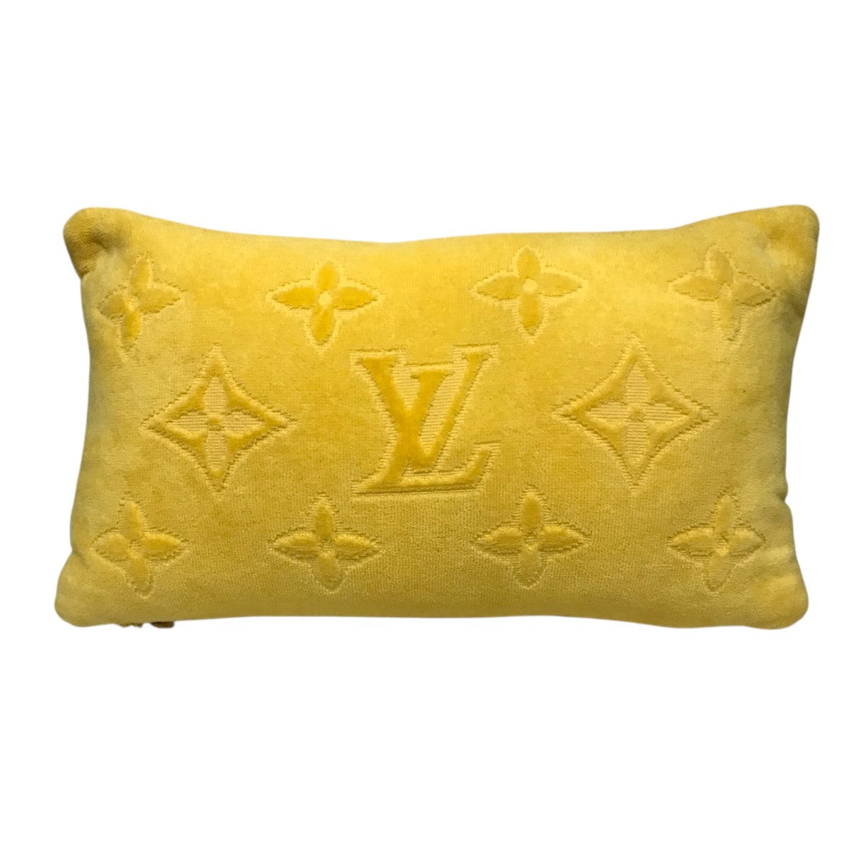 【新品未使用】LOUIS VUITTON イエロークッション 約45cm クッション・LV テリー S00｜ルイ・ヴィトン 公式サイト - M96445