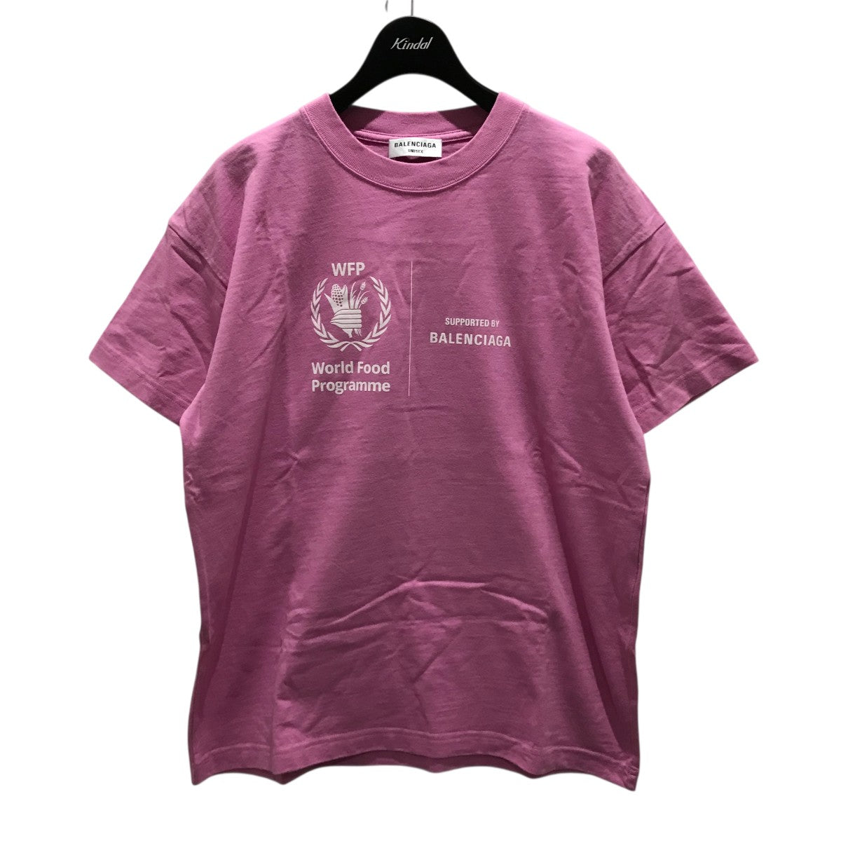 BALENCIAGA(バレンシアガ) ロゴTシャツ612965 612965 ピンク