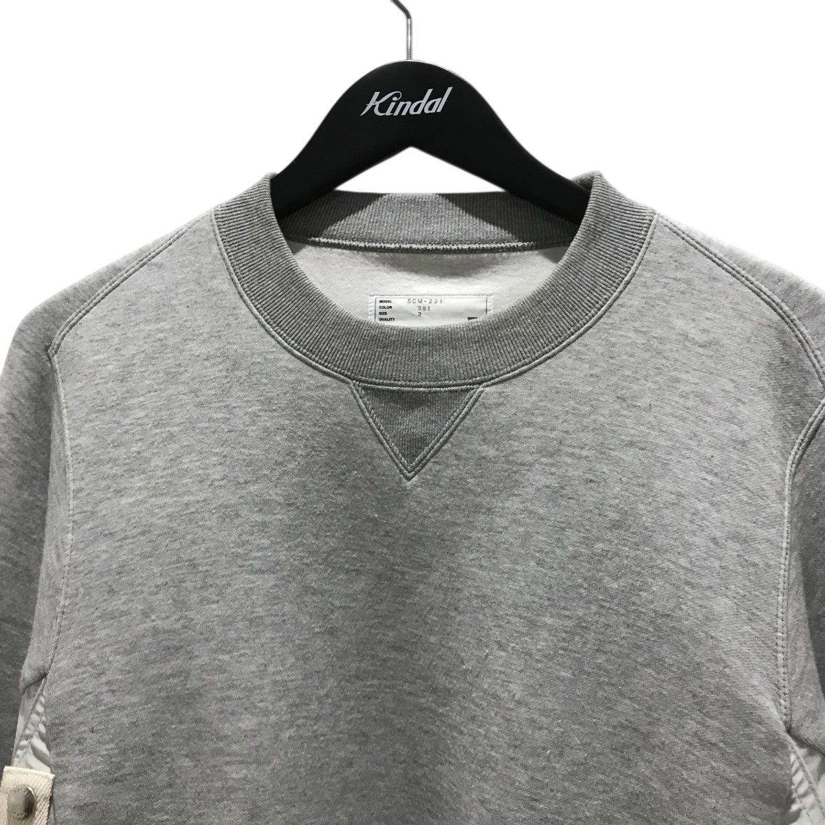 sacai(サカイ) 25SS【Sponge Sweat Nylon Twill Pullover