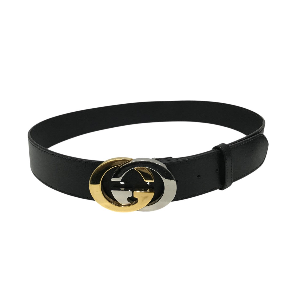 GUCCI(グッチ) レザーベルト574808 574808 ブラック サイズ 95