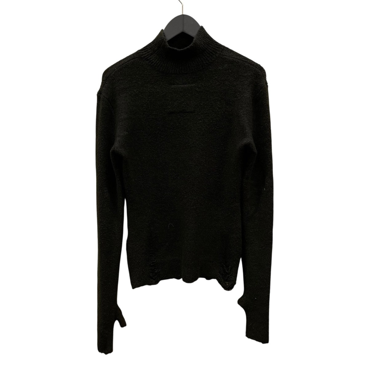 【最終値】美品 Maison MIHARA YASUHIRO ダメージニット44 MIHARAYASUHIRO ミハラヤスヒロ ダメージ加工ニット セーター 44