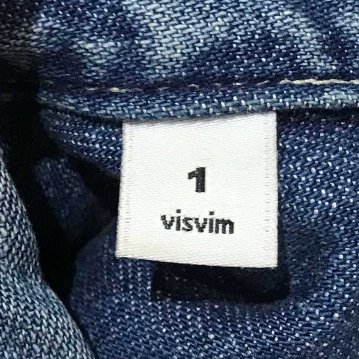 visvim デニムシャツ インディゴ ウエスタン 1 コットン リネン visvim(ヴィズヴィム) / ウエスタンシャツ/長袖シャツ/1/デニム