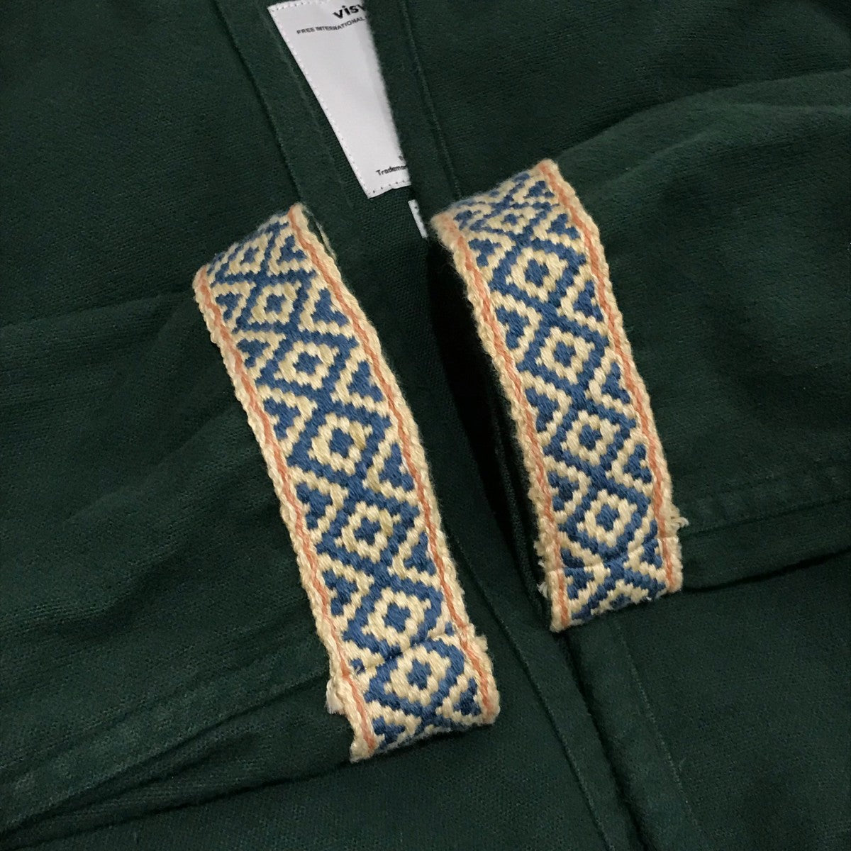 VISVIM(ビズビム) SANJURO KIMONOコットンカーディガン0117305013001