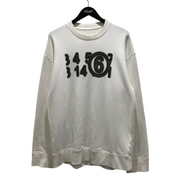 MM6 Maison Margiela(マルタンマルジェラ) ロゴスウェットS52GU0196