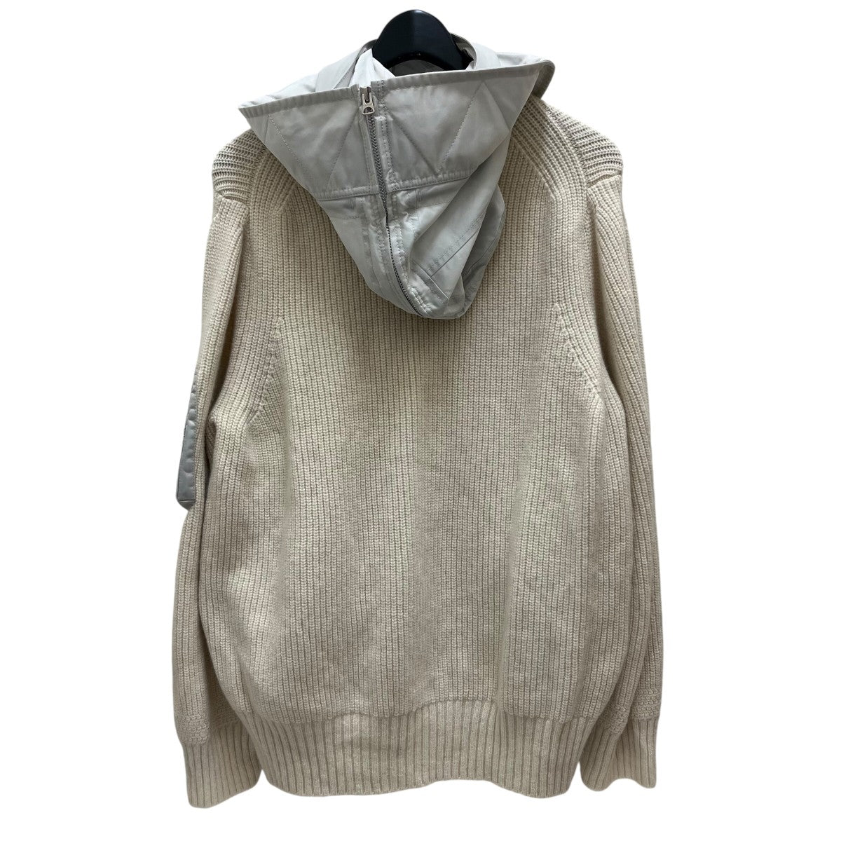 sacai(サカイ) ドッキングウールニットフーディ21-02632M 21