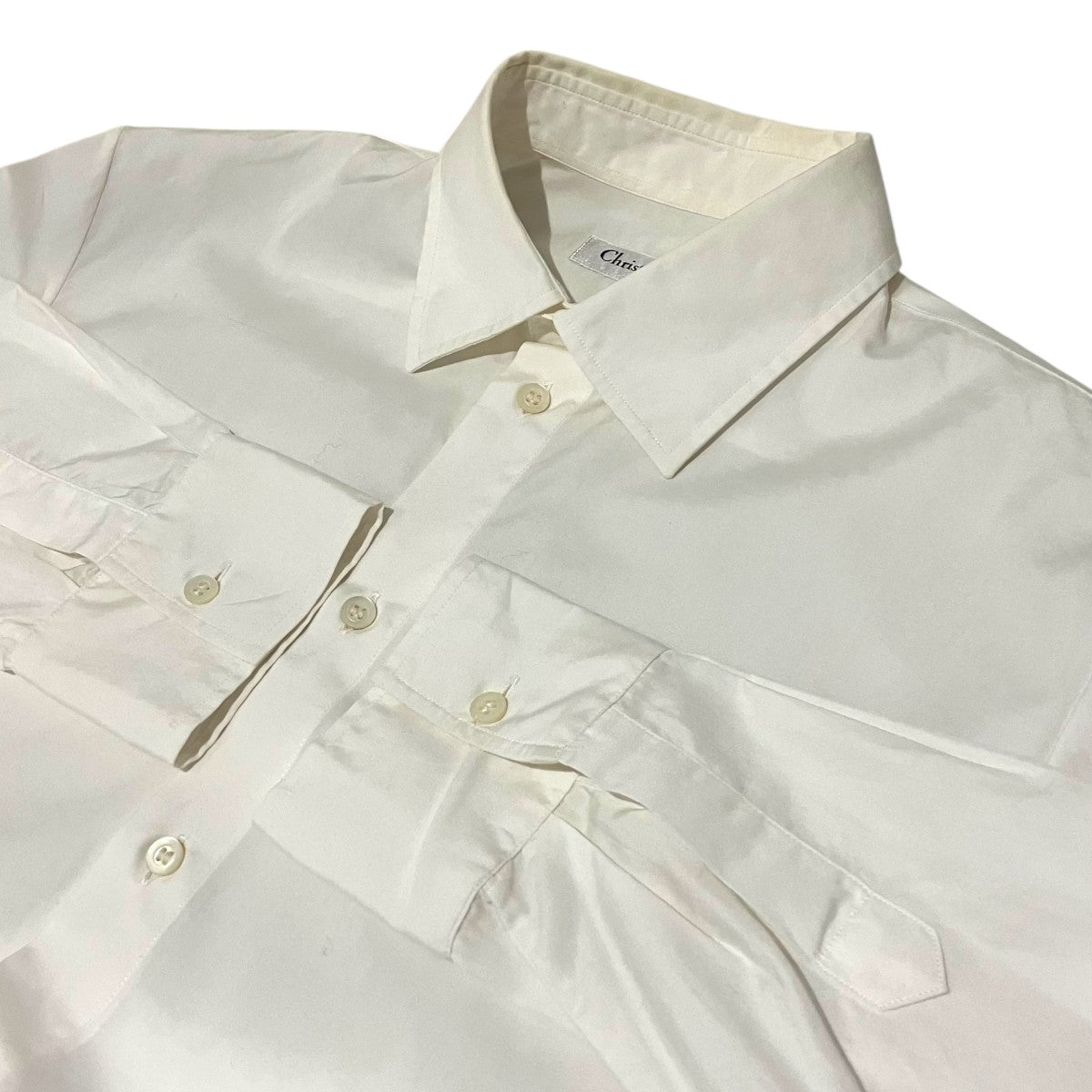 Christian Dior(クリスチャンディオール) BEE刺繍シャツ041B27A3356