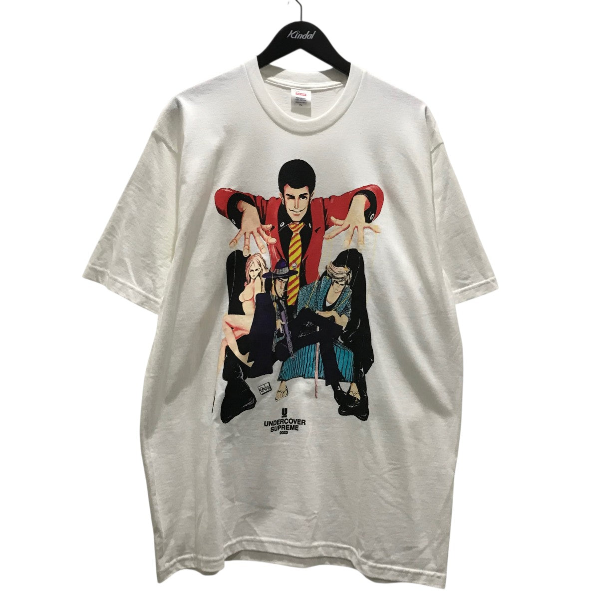 Supreme Undercover Lupin Tシャツ Supreme UNDERCOVER Lupin Tee White Men's - SS23 - US