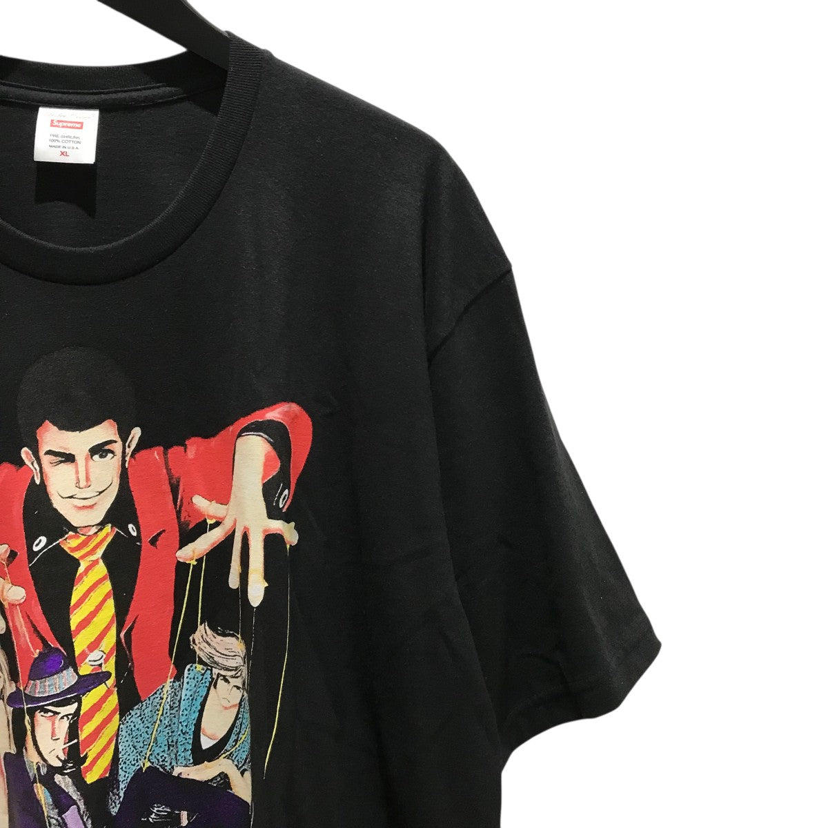 Supreme×UNDERCOVER ルパンTシャツ ブラック サイズ XL｜【公式