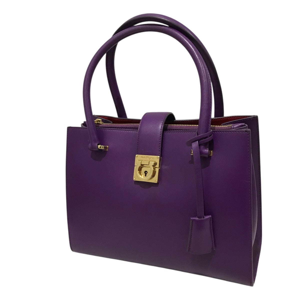 サルヴァトーレフェラガモ　2way キルティングガンチーニショルダーバッグ FERRAGAMO フェラガモ ガンチーニ キルティング フラップ