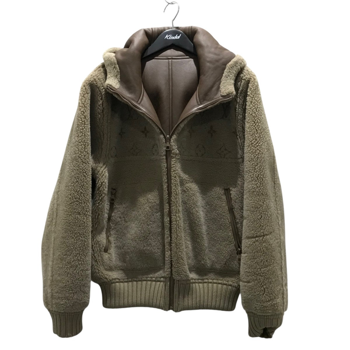 LOUIS VUITTON ルイヴィトン ジャケット 48 ブラウン メンズ LOUIS VUITTON(ルイヴィトン) リバーシブルジャケット ブラウン サイズ