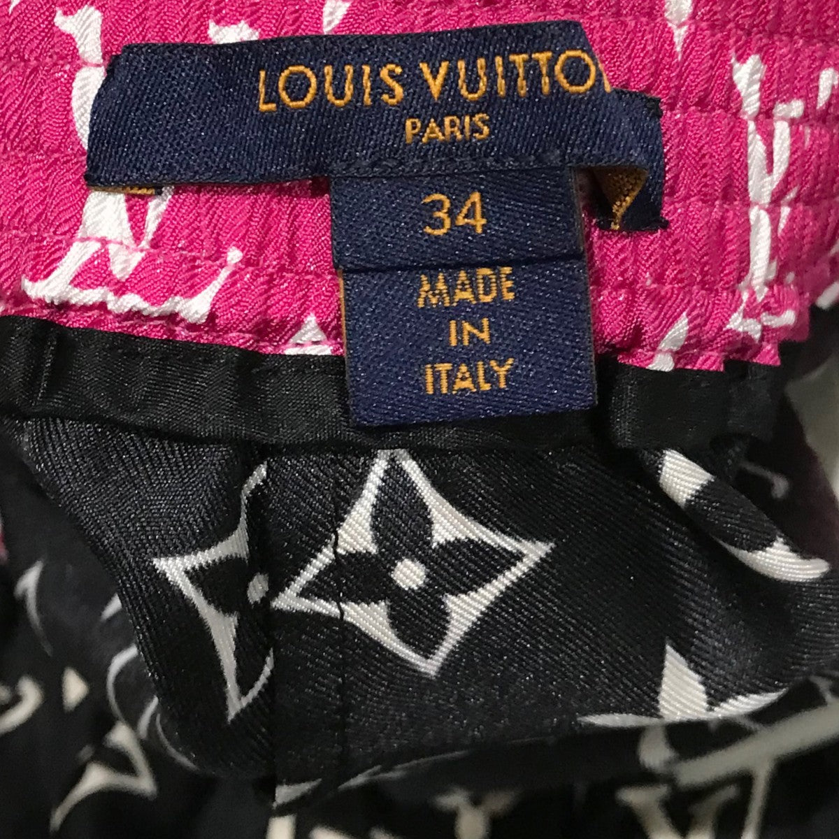 LOUIS VUITTON(ルイヴィトン) シルクモノグラムショーツRW222J