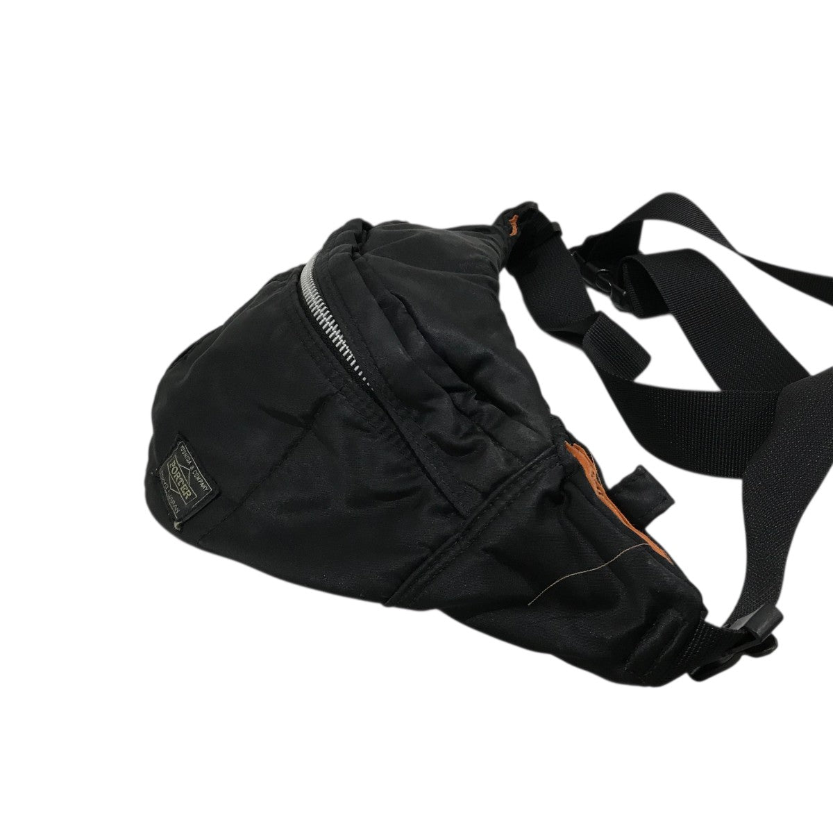 【美品】廃盤品PORTER ウエストポーチ 黒 コブラバックル　初期 美品】廃盤品PORTER ウエストポーチ 黒 コブラバックル 初期