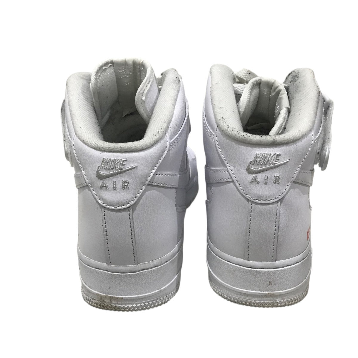 Nike Air ハイカットスニーカー ホワイト/グレー NIKE - ナイキ／NIKE シューズ スニーカー 靴 ハイカット メンズ
