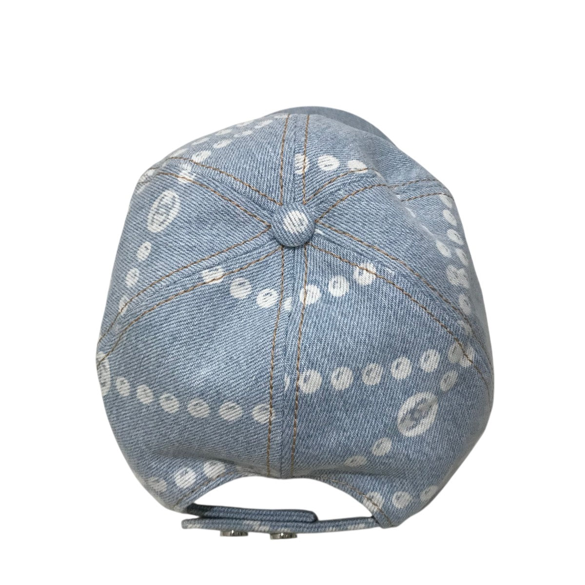 CHANEL(シャネル) 25SSプリントウォッシュドデニムキャップ ライト