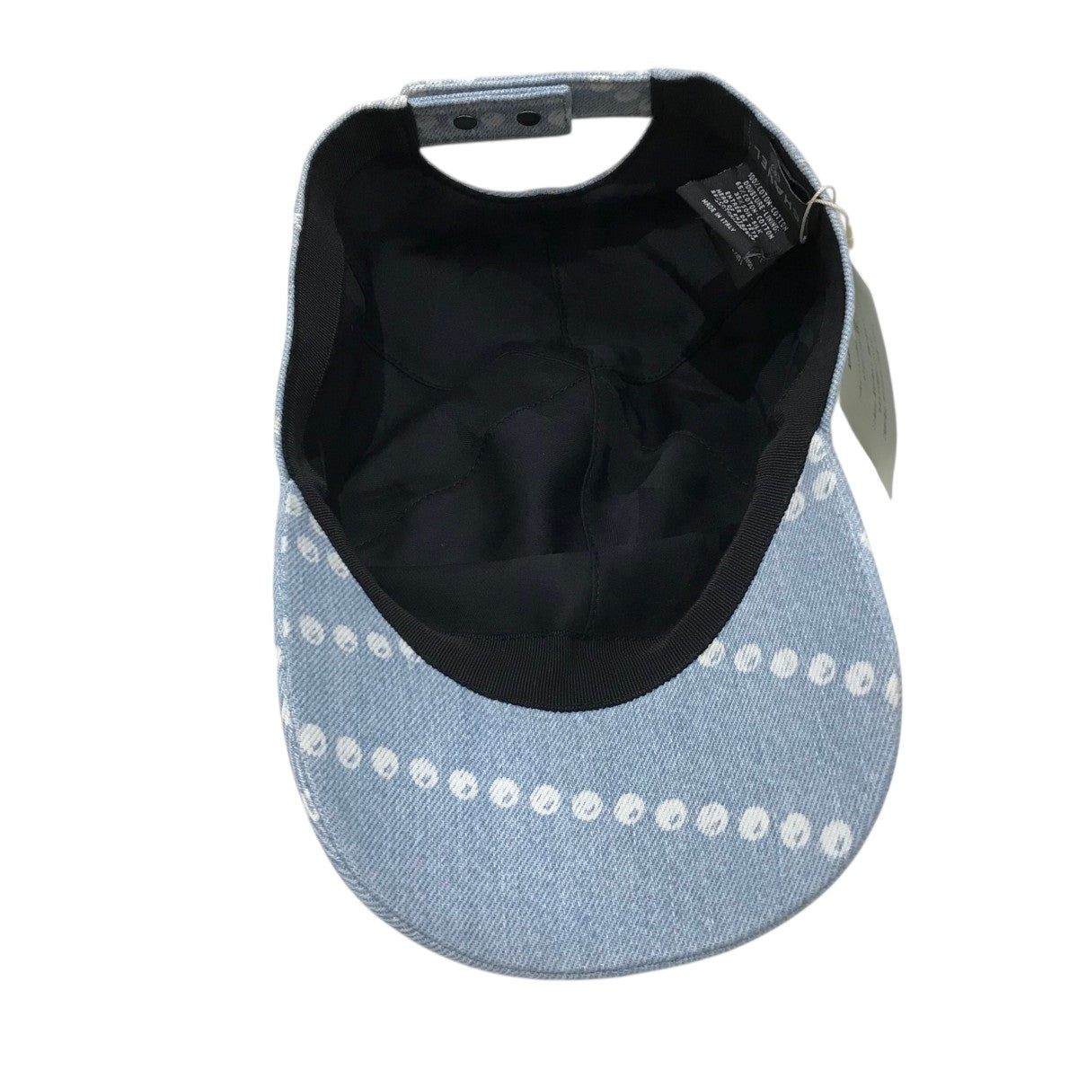 CHANEL(シャネル) 25SSプリントウォッシュドデニムキャップ ライト