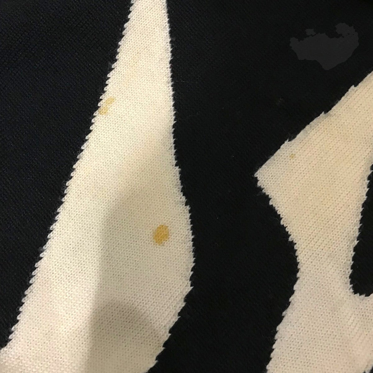 LOUIS VUITTON LVアブストラクトニットRM231M T26 古着・中古-7枚目のアイテム画像