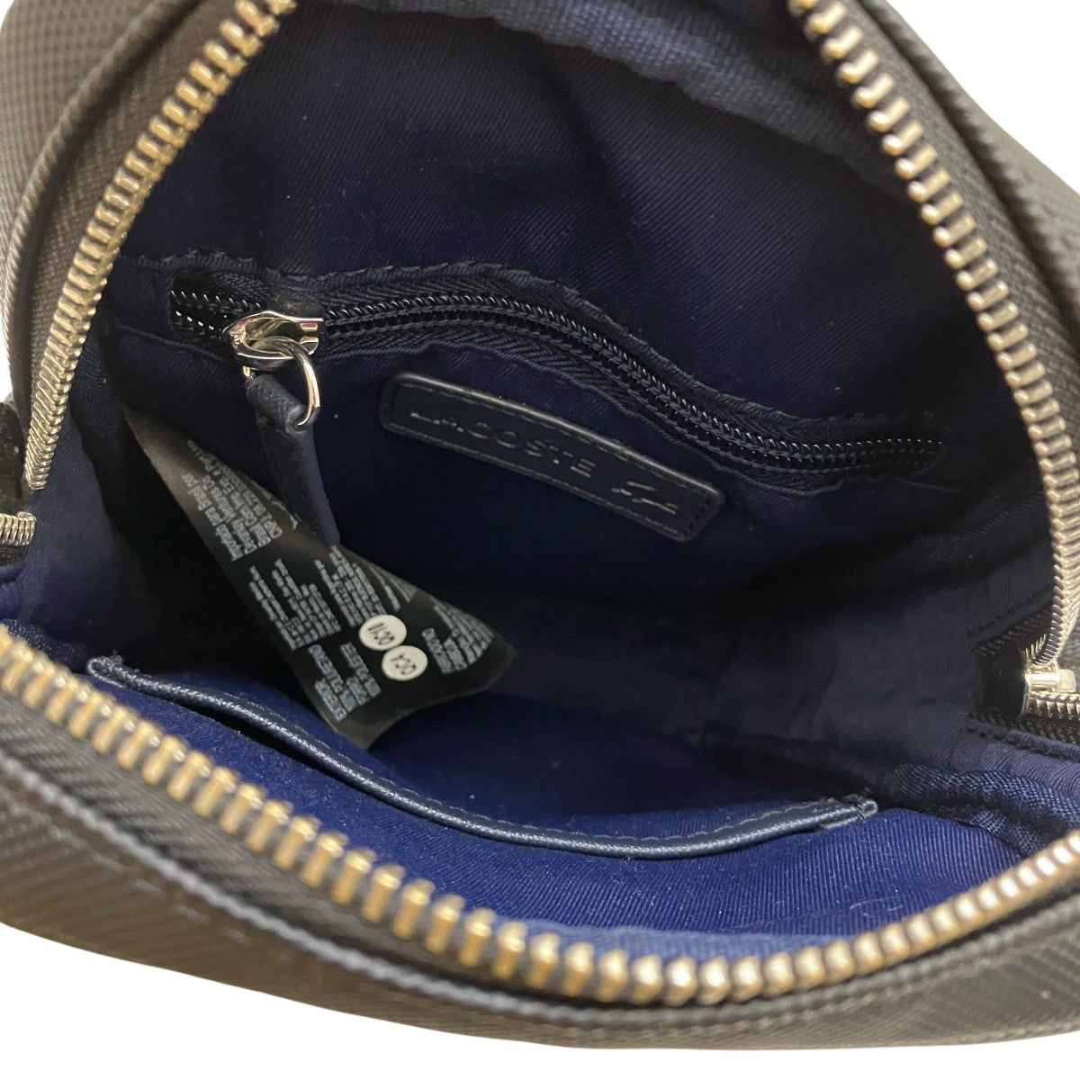 未使用　希少　ラコステ ショルダーバッグ　13200円 LACOSTE(ラコステ) ショルダーバッグ ブラック｜【公式