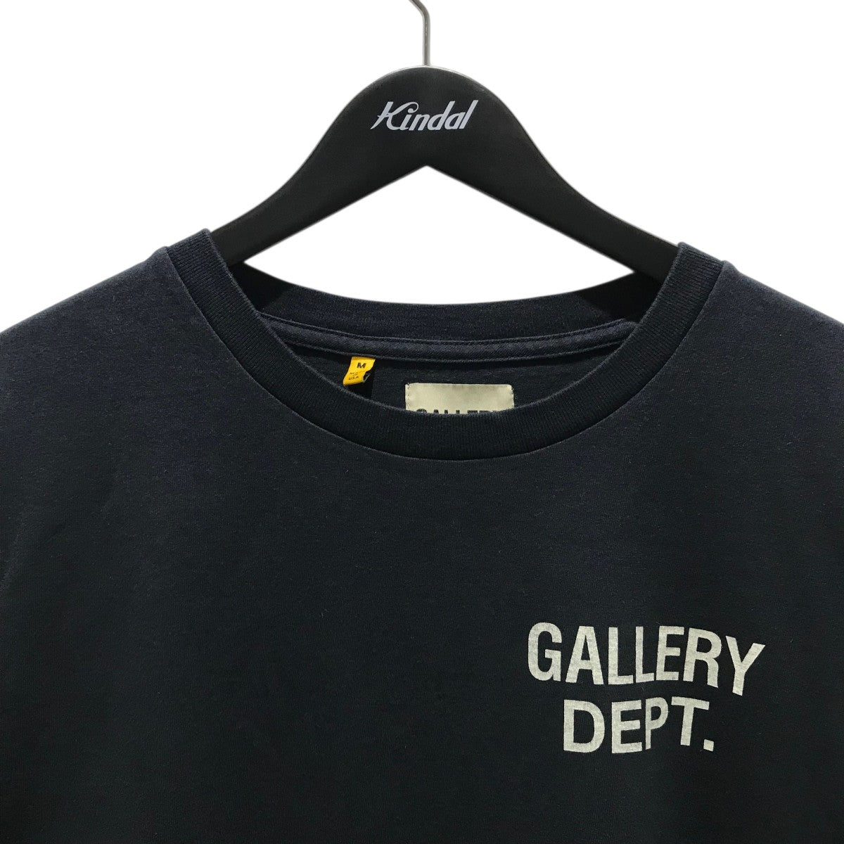 GALLERY DEPT(ギャラリー デプト) ロゴTシャツ ブラック サイズ