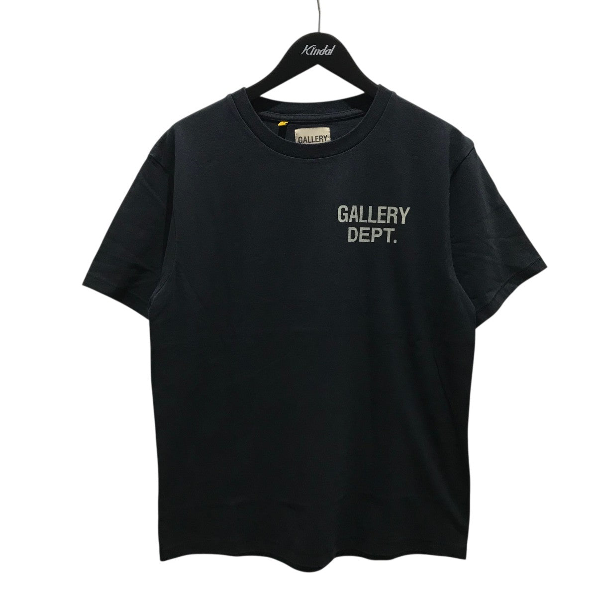 GALLERY DEPT. ブラックTシャツ GALLERY DEPT(ギャラリーデプト) プリントデザインTシャツ