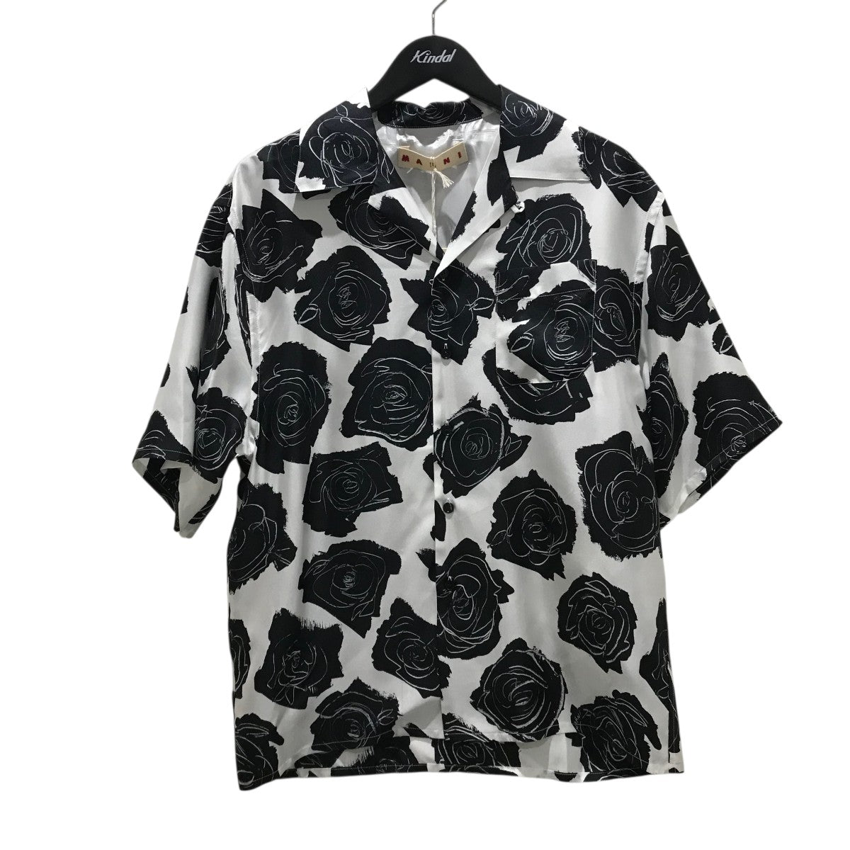 MARNI 25SSフラワーシャツCUMU0213A5 UTSG32 古着・中古-1枚目のアイテム画像