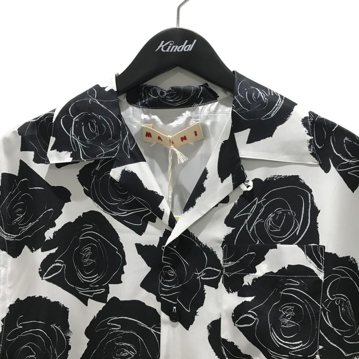 MARNI 25SSフラワーシャツCUMU0213A5 UTSG32 古着・中古-3枚目のアイテム画像