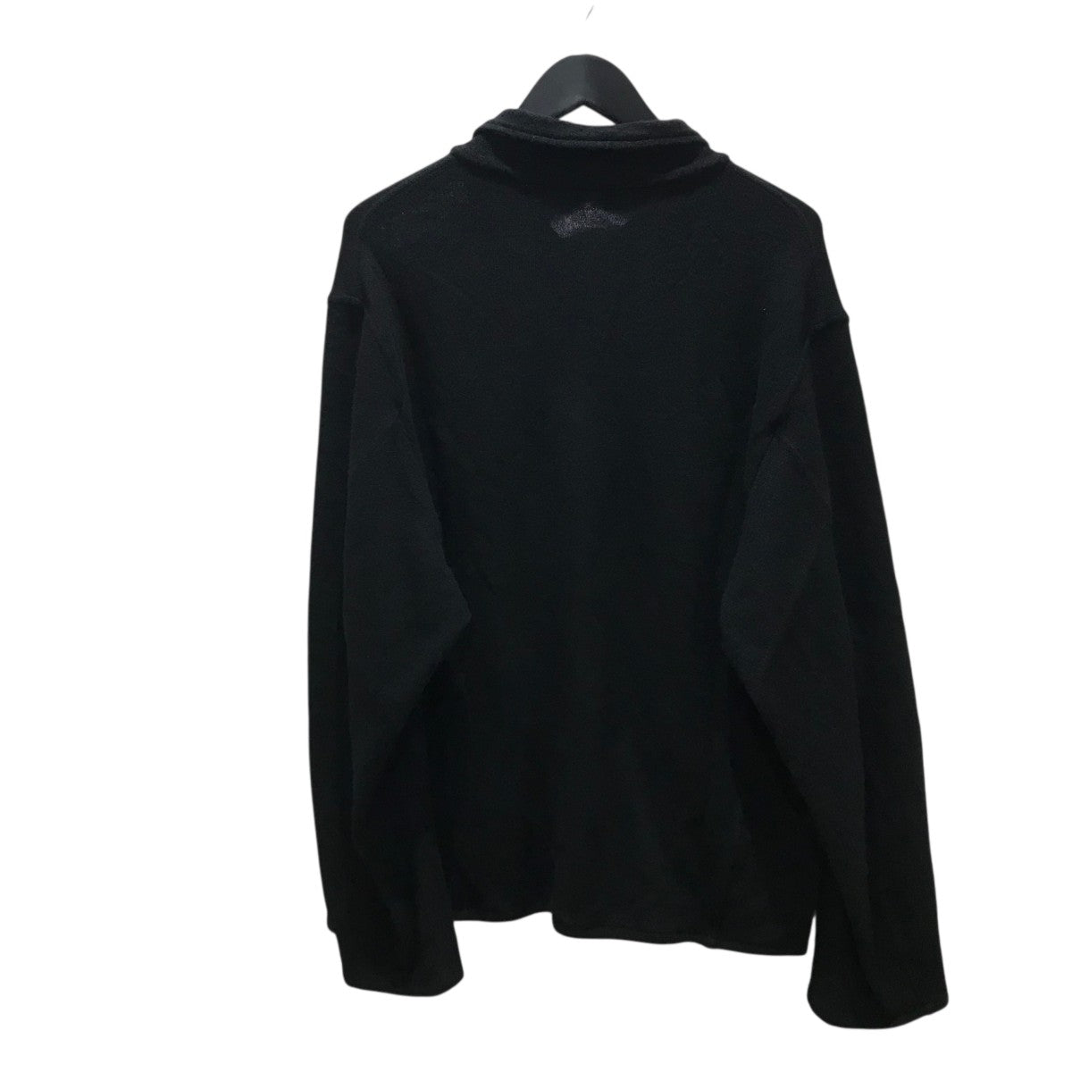 COMOLI コモリ 25SS ウール和紙ジップショートジャケット コモリ COMOLI ウール和紙 ジップショートジャケット BLACK