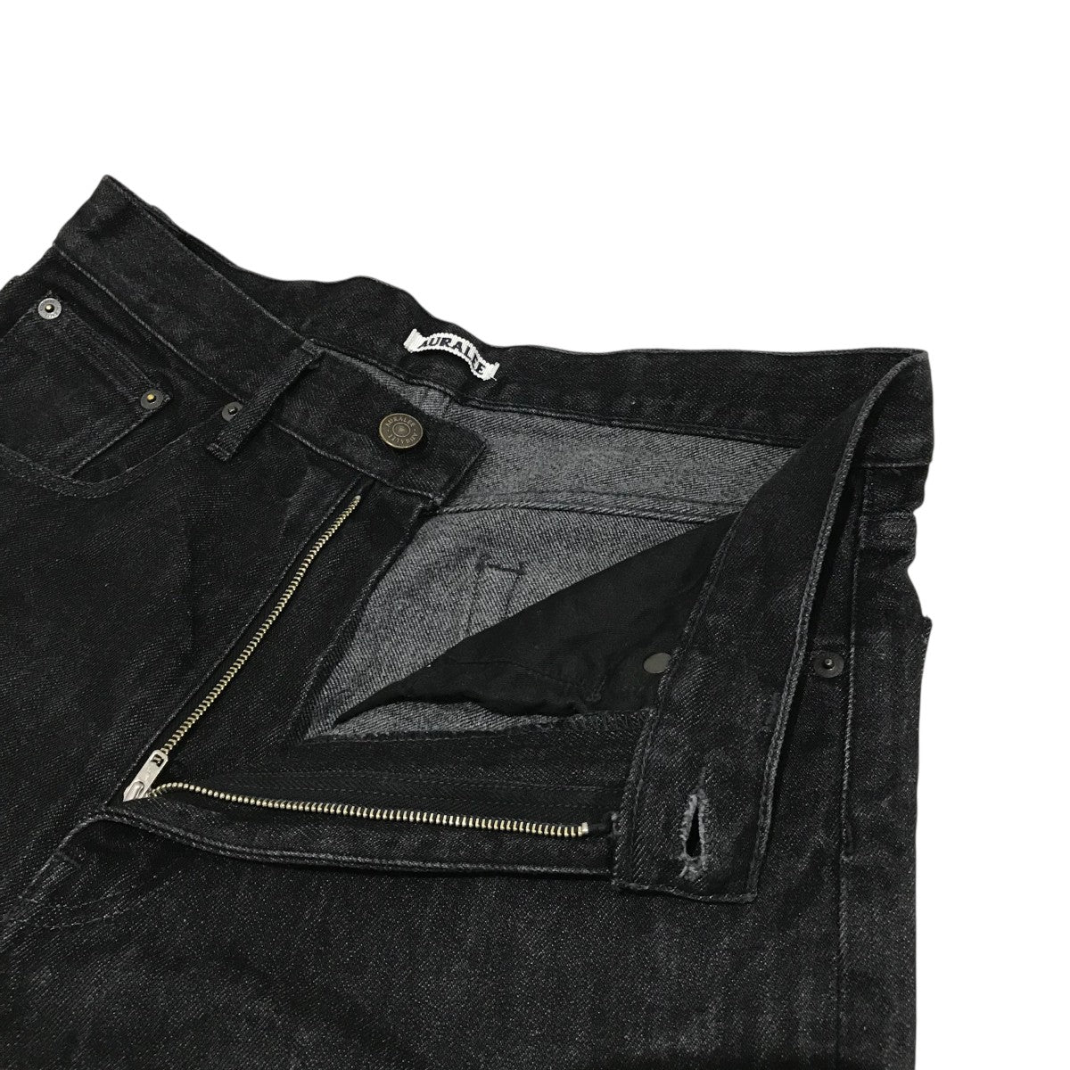 AURALEE ハードツイストデニム 5Pパンツ [A20AP01DM] AURALEE(オーラリー) 【HARD TWIST DENIM 5P PANTS】ハード