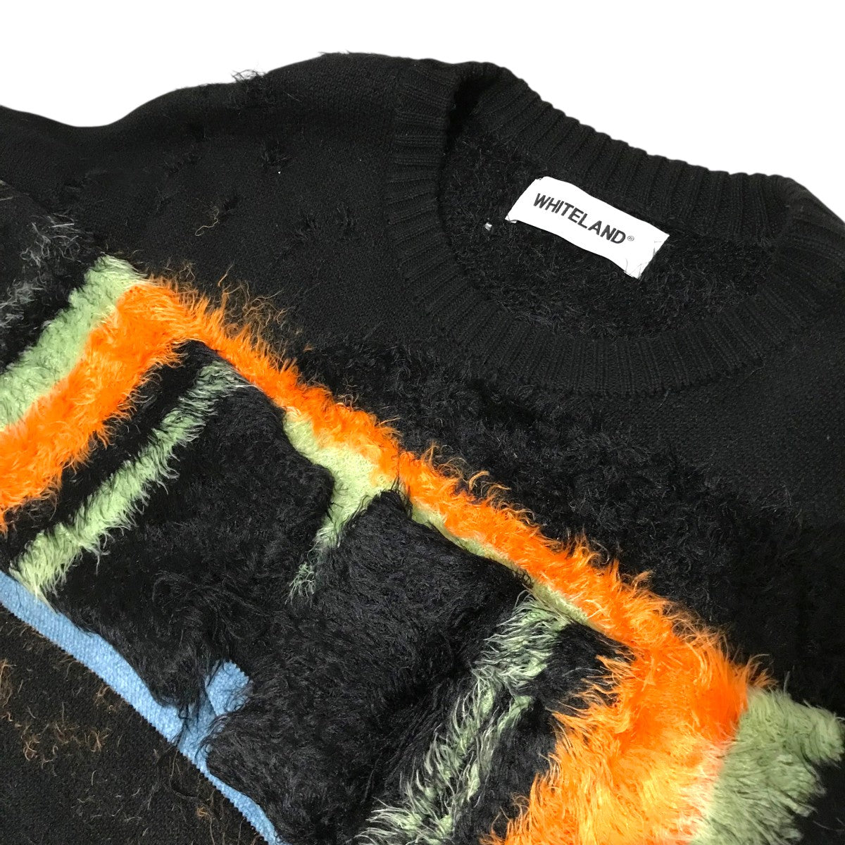 【BLACKBURN KNIT】切替ニット