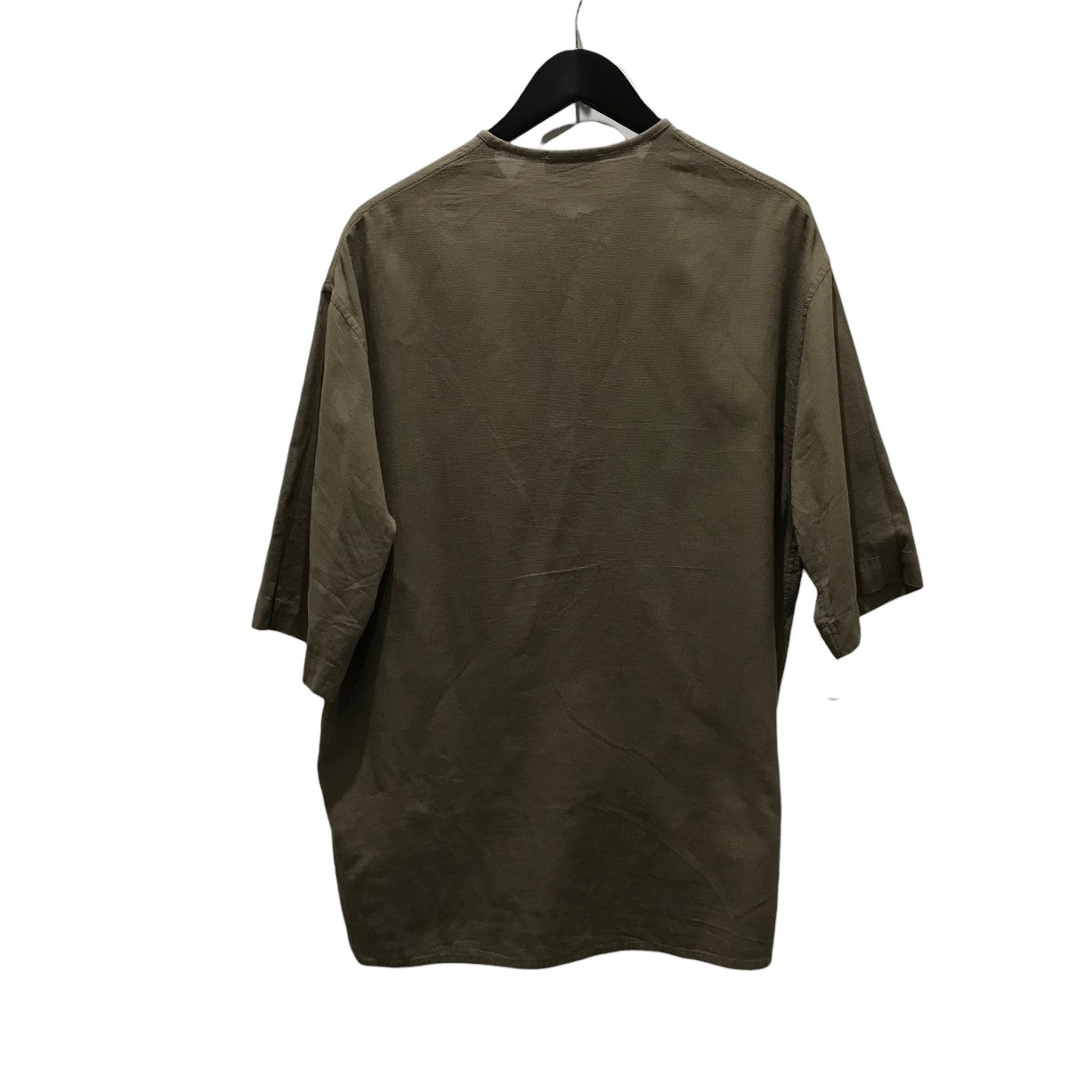 LEMAIRE(ルメール) ヘンリーネックカットソー ブラウン サイズ