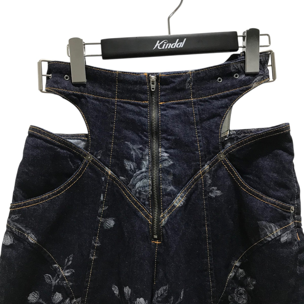 最終値下げ中　FETICO フェティコ　ハイウエストパンツ FETICO(フェティコ) 【ROSE DENIM HIGH WAIST JEANS 】ローズ