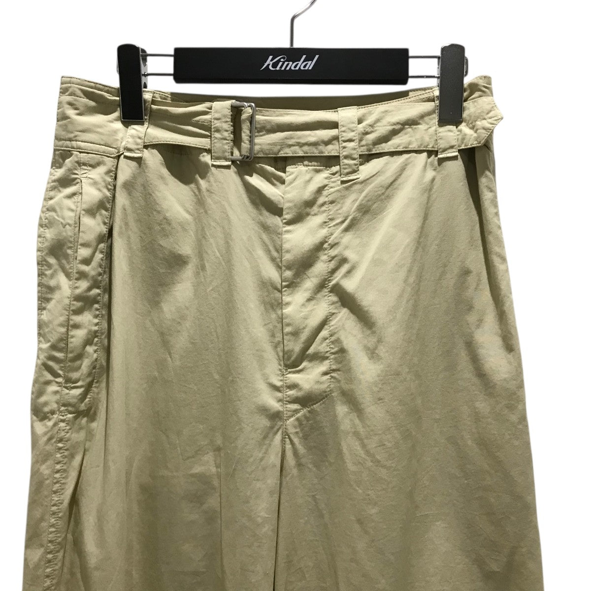 『LEMAIRE』  ルメール (50) ベルト付き ルーズパンツ / ベージュ LEMAIRE(ルメール) ベルト付ルーズパンツ221 PA309 LF445 221