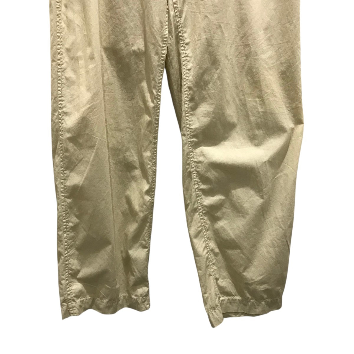 『LEMAIRE』  ルメール (50) ベルト付き ルーズパンツ / ベージュ LEMAIRE(ルメール) ベルト付ルーズパンツ221 PA309 LF445 221