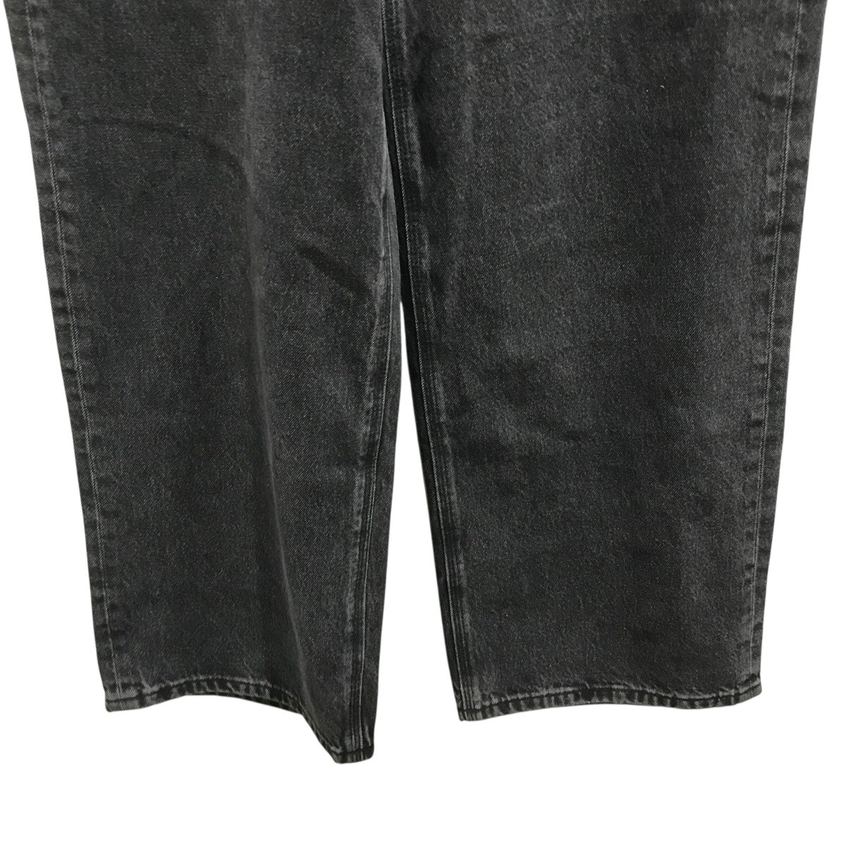 COMMON DIVISOR ワイドデニムパンツ COMMON DIVISOR(コモンディヴァイザー) デニムパンツ グレー