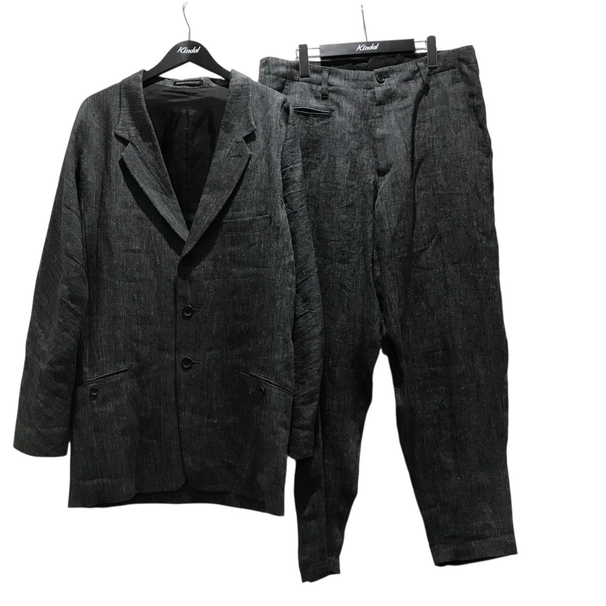 yohji yamamoto pour homme15ssセットアップ 95aw yohji yamamoto pour homme vintage 鹿鳴館期 紺 ニ