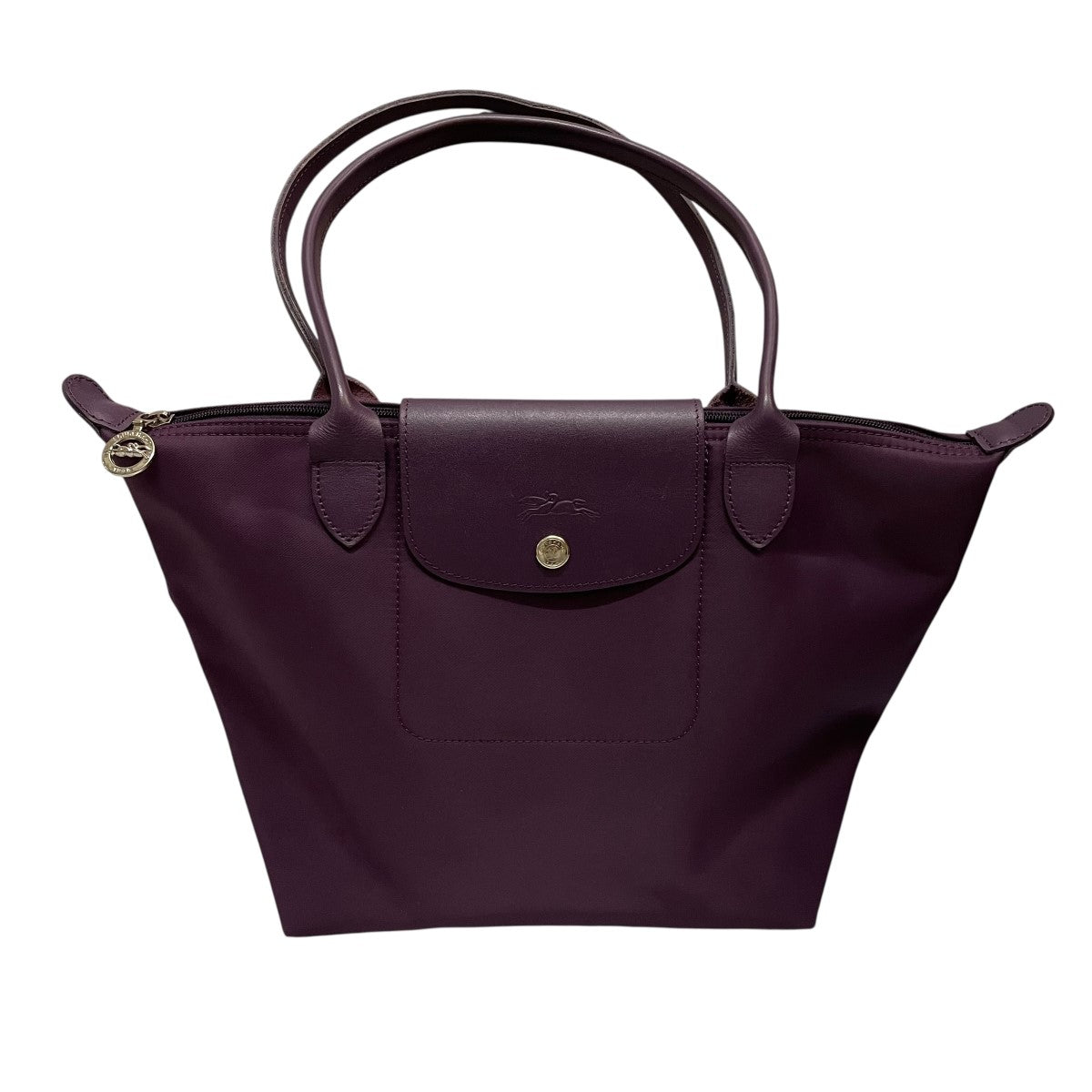 LONGCHAMP(ロンシャン) 折り畳み 舟形トートバッグ ブラック