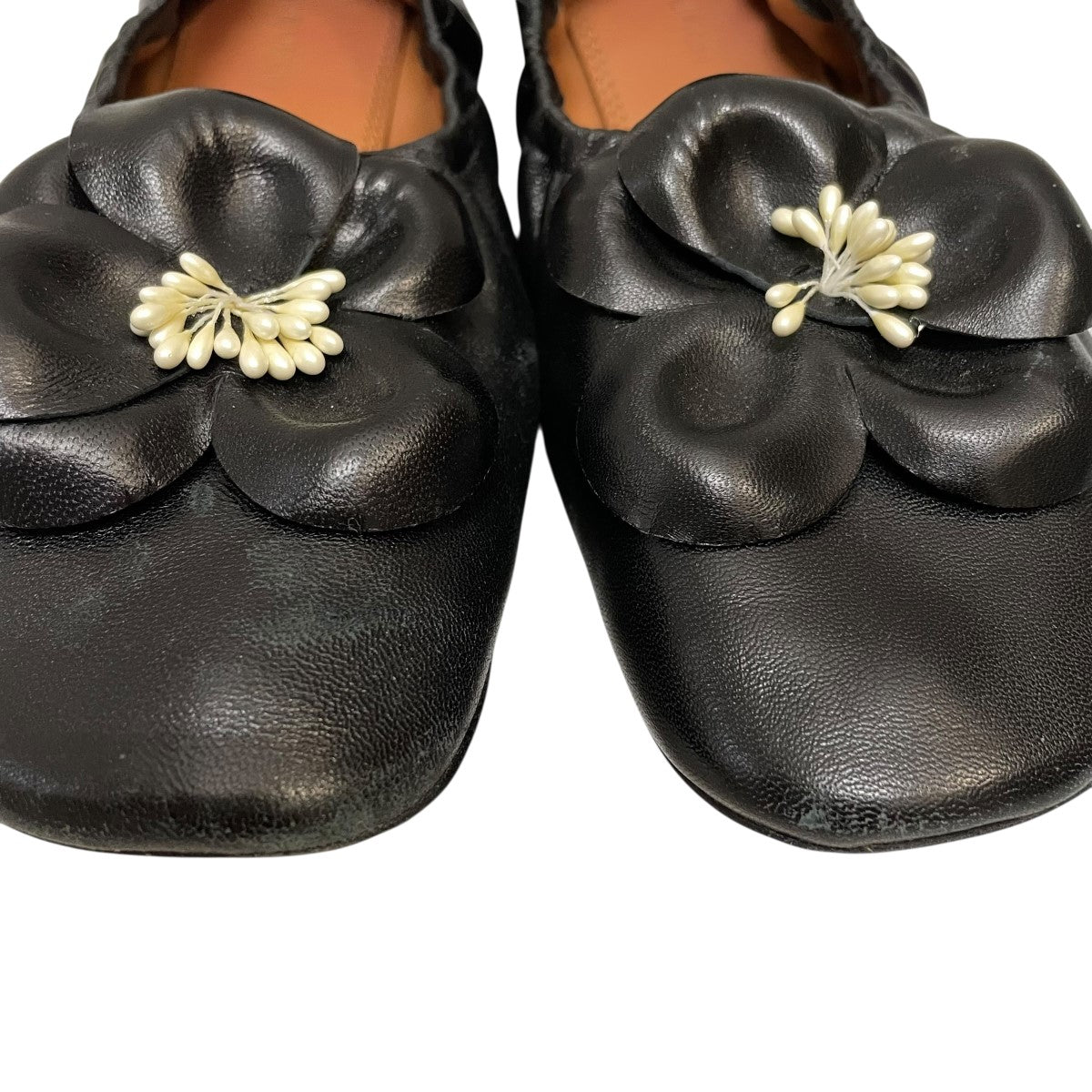 TORY BURCH(トリーバーチ) フラットパンプス ブラック サイズ 7