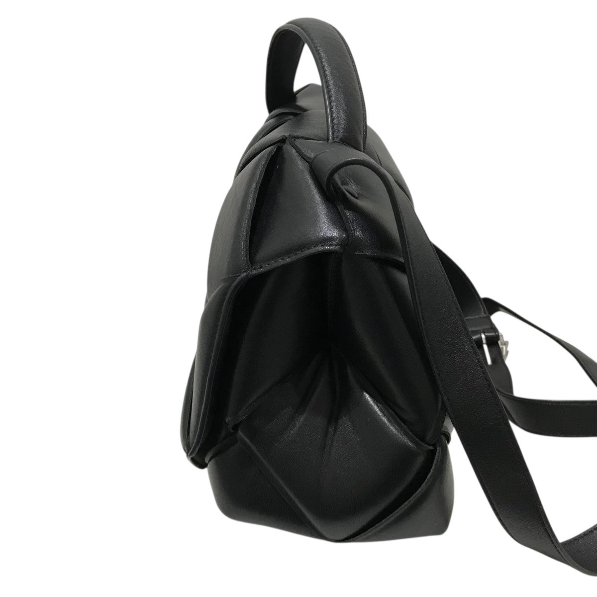 ◆ 美品 ◆ BOTTEGAVENETA ボッテガヴェネタ ショルダーバッグ 黒 K10.27OD-k4☆ボッテガヴェネタ☆ Bottega Veneta/ショルダー