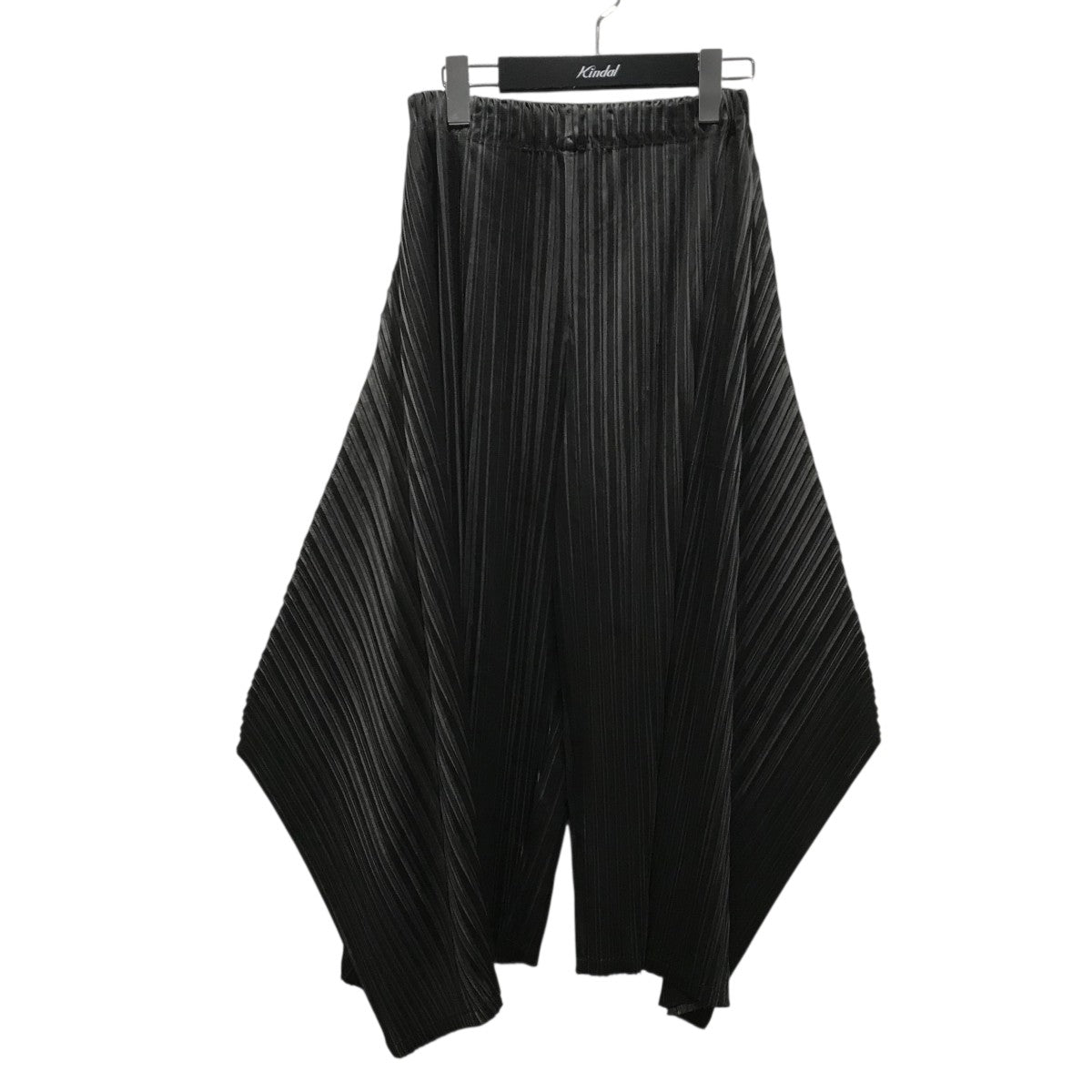 g*n様 PLEATS PLEASE グレーのパンツ サイズ1 美品✨PLEATS PLEASE ワイドパンツ プリーツ グレー サイズ