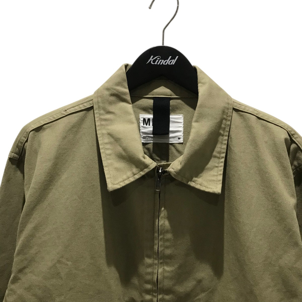MHL(エムエイチエル) ORGANIC COTTON GABARDINEスイングトップ