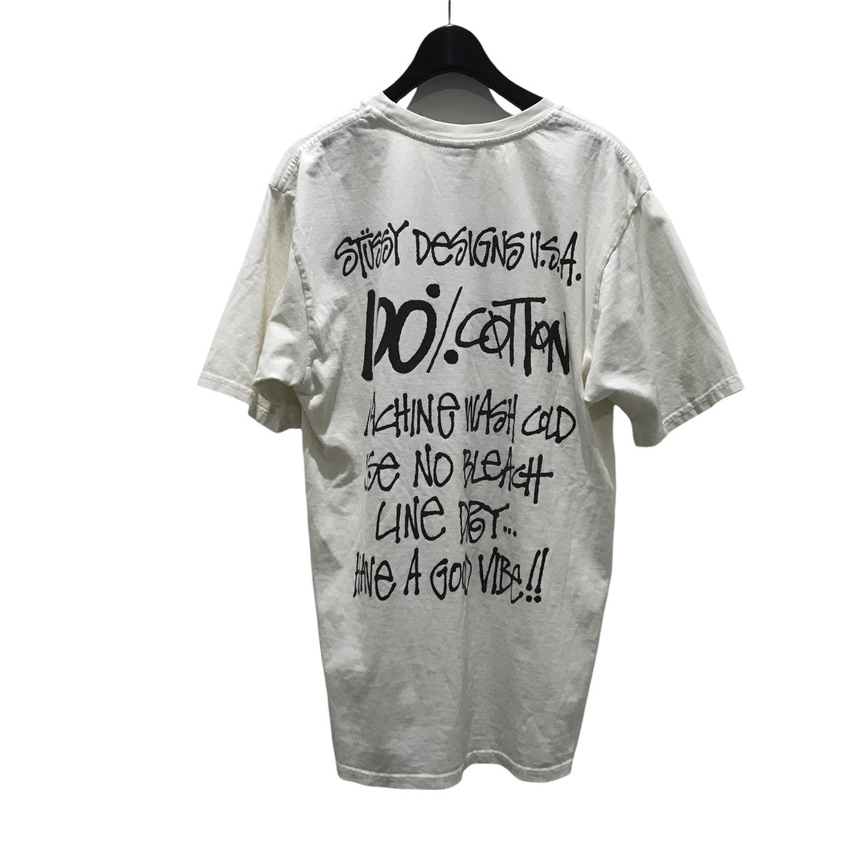 stussy(ステューシー) 半袖Tシャツ アイボリー サイズ M｜【公式